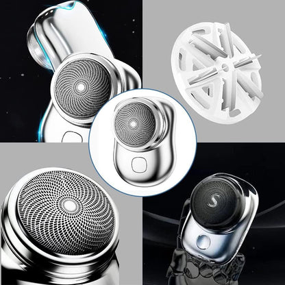 Mini-Shave Portable Electric Shaver Electric Razor for Men, Pocket Size Portable Shaver
